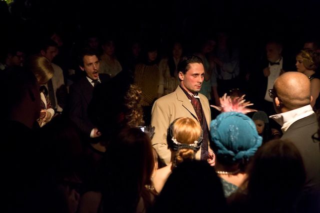 Brothers Booth Players Club NYC Untapped Cities L-R John Wilkes Booth (actor Ryan Wesen) and Edwin Booth (actor Eric Gravez). Photograph by Jeremy Daniel. - Imgur