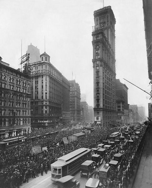 One Times Square-Vintage Photograph-NYC