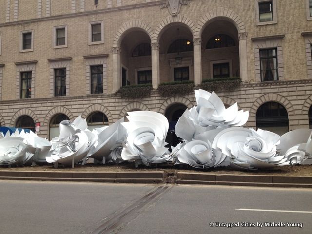 Park Avenue Paper Chase-Sculpture-Park Avenue Mall-Alice Aycock-NYC-009