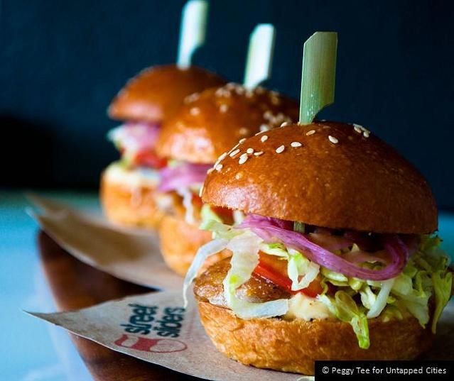 Sydney Food Trucks mini sliders Untapped Cities Peggy Tee