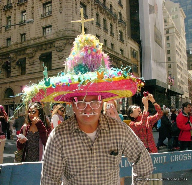 We loved his Easter Bonnet