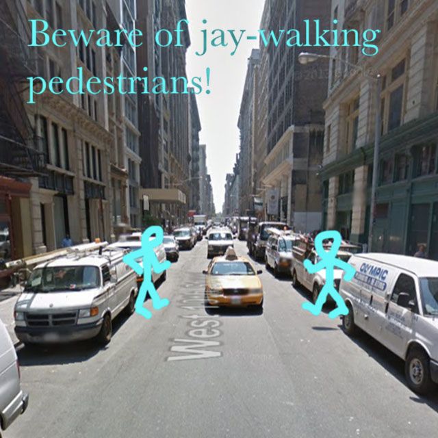 jay-walking-pedestrians-bike-guide-nyc