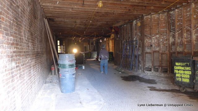 The current gutted space at 288 Lenox Avenue