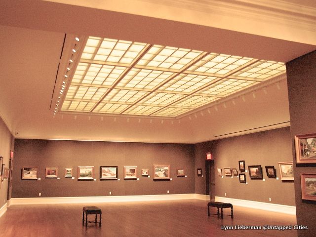 The newly renovated Main Gallery looking to the back wall