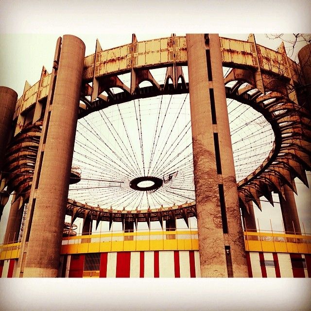 Untapped Cities Instagram pic of the week World's Fair Pavilion Flushing Meadows Queens by thewanderingzoo