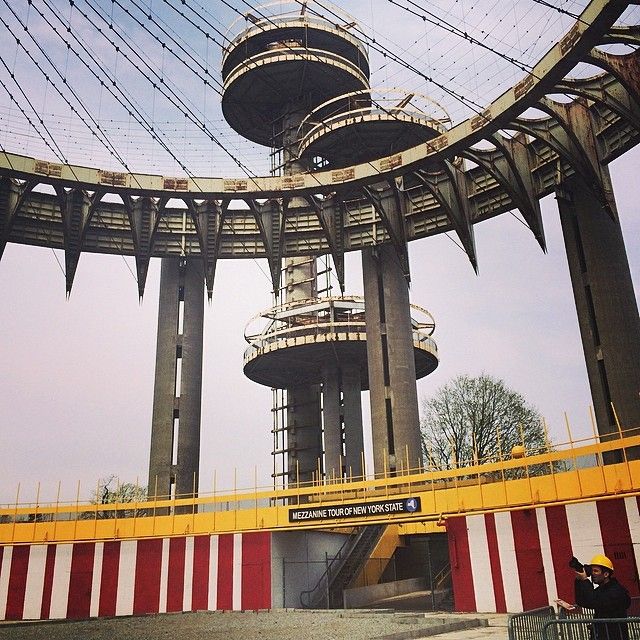 Untapped Cities Instagram pic of the week World's Fair Pavilion Flushing Meadows Queens NYC by Michelle Young