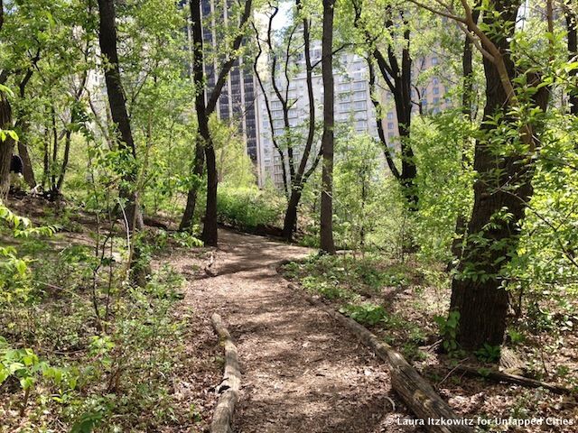 Hallett Nature Sanctuary path Central Park NYC Untapped Cities