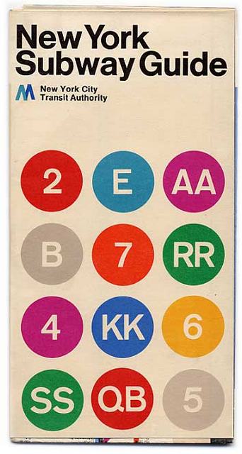 Vignelli Map 1972-Cover-NYC Subway-3