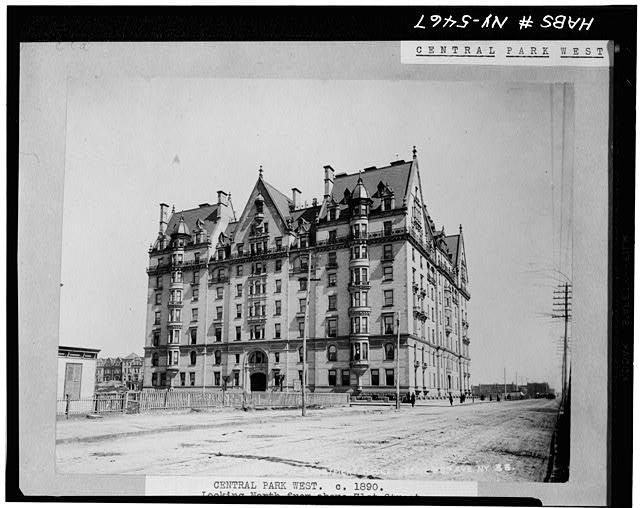 NYC Dakota apartments vintage photography Untapped Cities Sabrina Romano