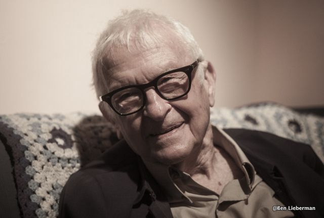 Albert Maysles at the Maysles Cinema in Harlem 2014