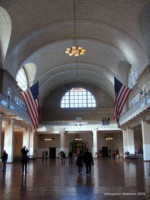 Ellis Island Registry Guastavino ceileing tile untapped cities new york city