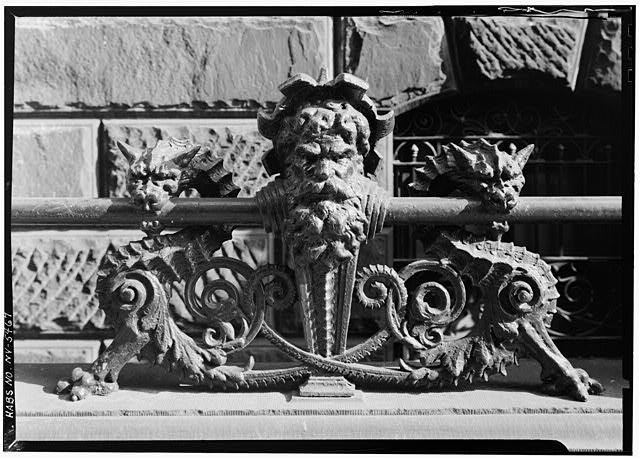 Dakota apartments fence detail nyc vintage photography Untapped Cities Sabrina Romano