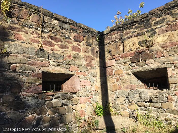 Inside the Central Park Blockhouse