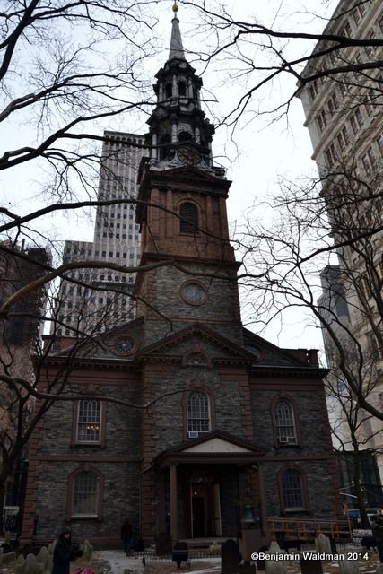 st paul's chapel washington inauguration broadway church