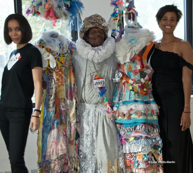 The principals of the Sugar Hill Culture Club: Imani Razat, Wendell Headley, and founder Felicia Gordon