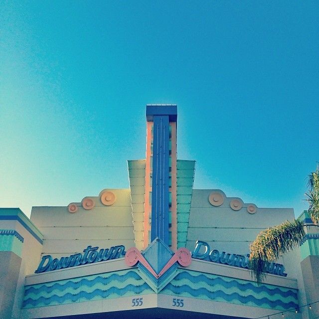 Untapped Cities Instagram pic of the week Art Deco movie theater Ventura CA by Emily Baillie