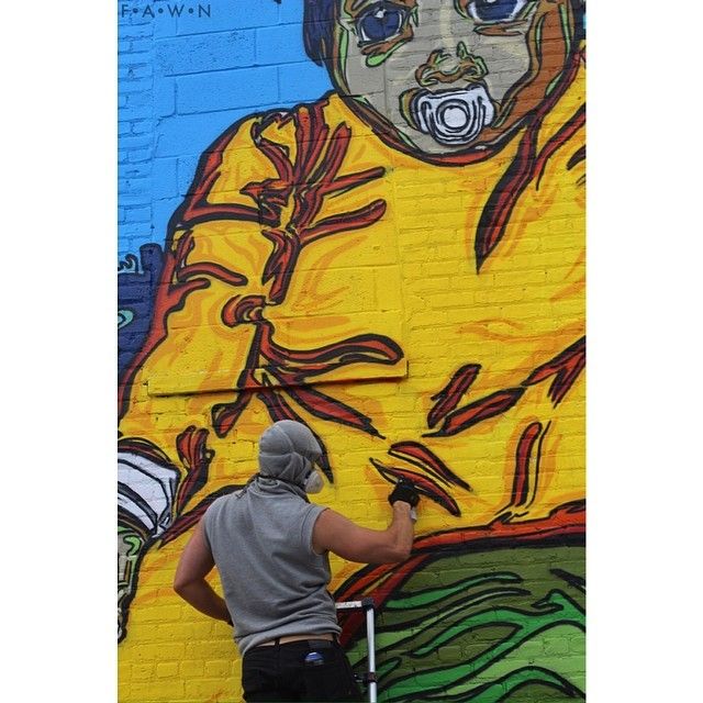 Untapped Cities Instagram pic of the week Fumero mural Bushwick Collective by Rachel Fawn Alban