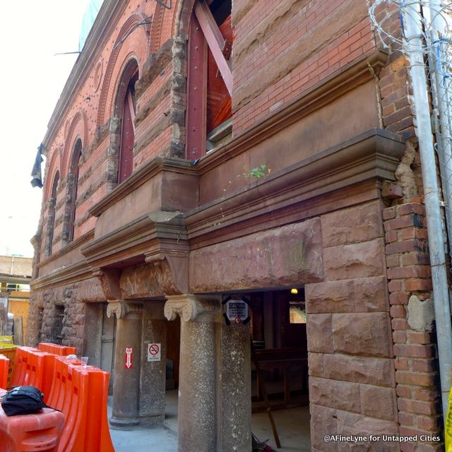 Park Avenue view of the Corn Exchange Building currently under construction