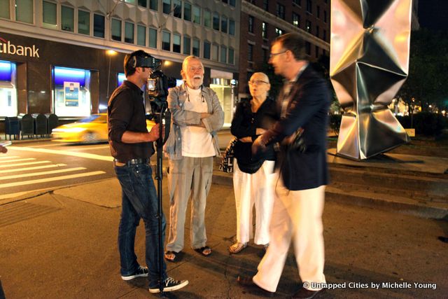 Ewerdt Hilgemann-Moments in a Stream-Park Avenue Mall-Implosion Sculptures-Stainless Steel-NYC-5