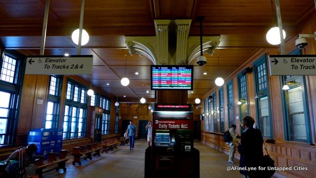 The 125th Street Metro North Station in Harlem