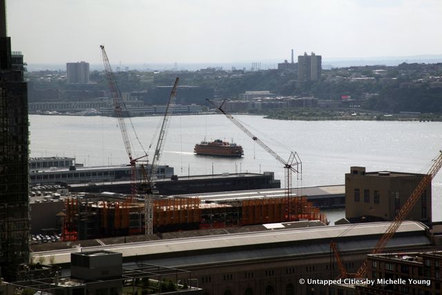 Staten Island Ferry-Cruising Up Hudson River-Film Shoot-Lost-NYC-2