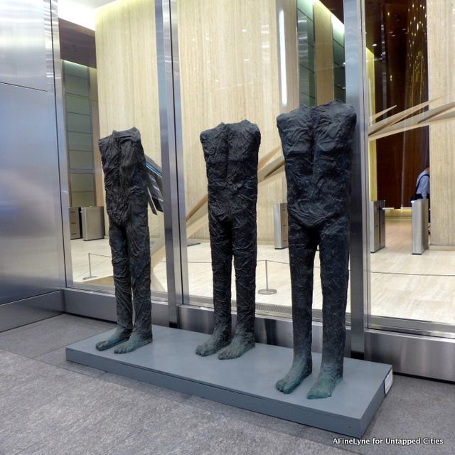 'Standing Figures' Magdalena Abakanowicz