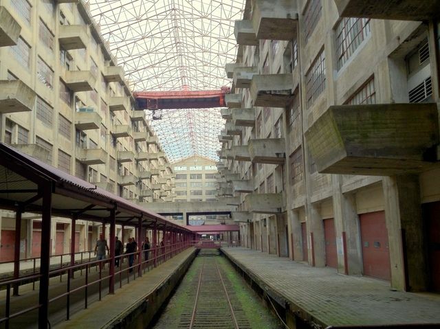 Brooklyn Army Terminal-Myths-Balconies-Atrium-NYC