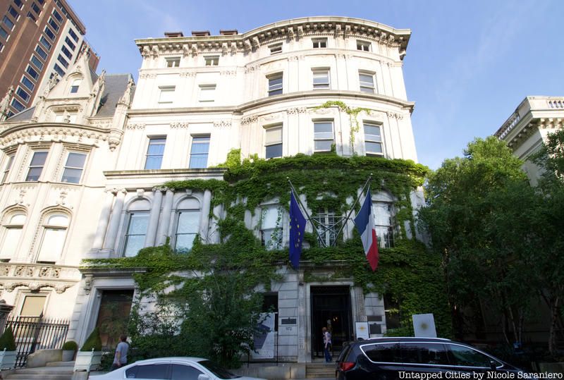 the French Embassy, one of NYC's Gilded Age mansions