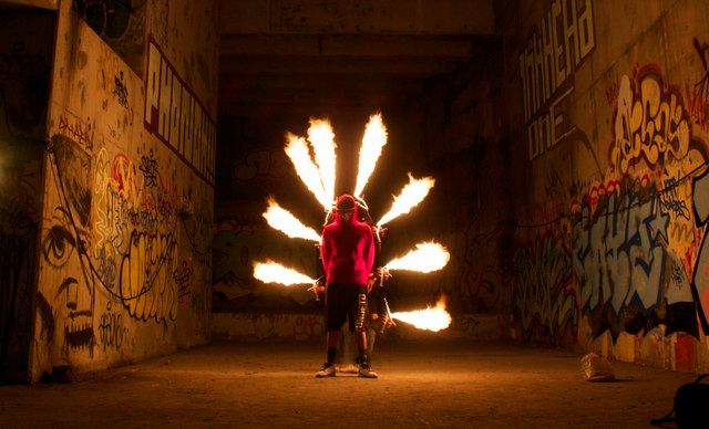 NYC Subway-Pyrotechnic Fire Art-__MacGyver-Urban Exploration-005