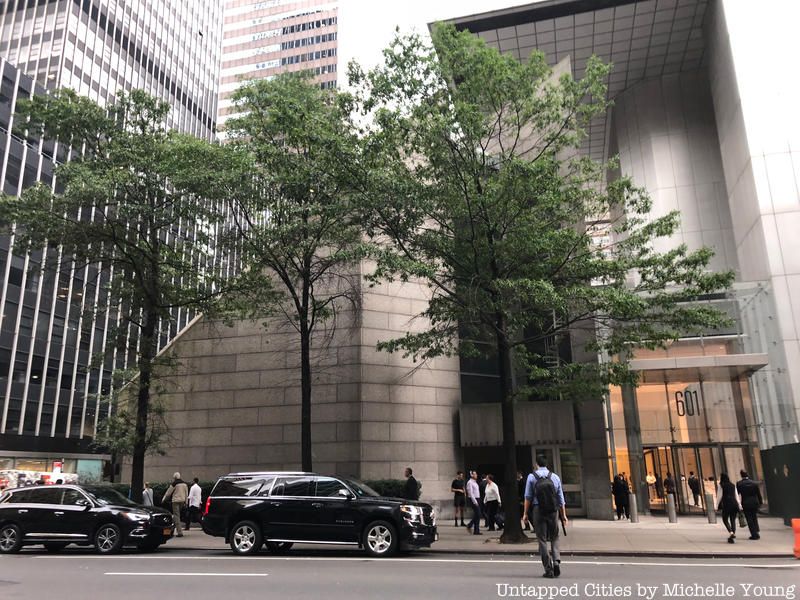 A holdout building on 53rd Street