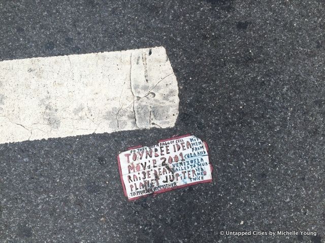 Toynbee Tile-Idea-In Movie 2001-Raise Dead-Planet Jupiter-NYC