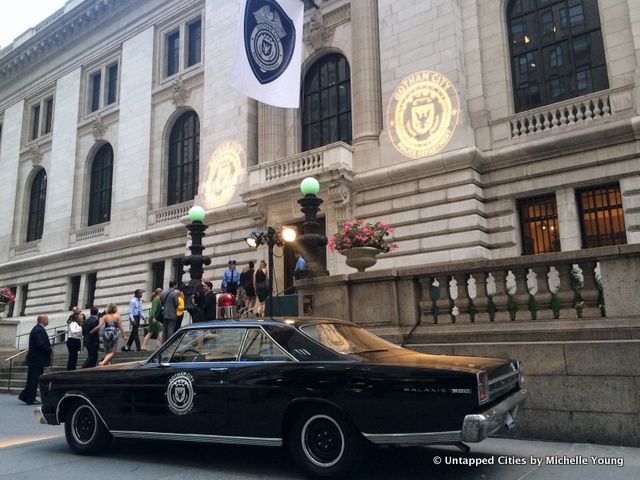 Gotham series premiere in Bryant Park