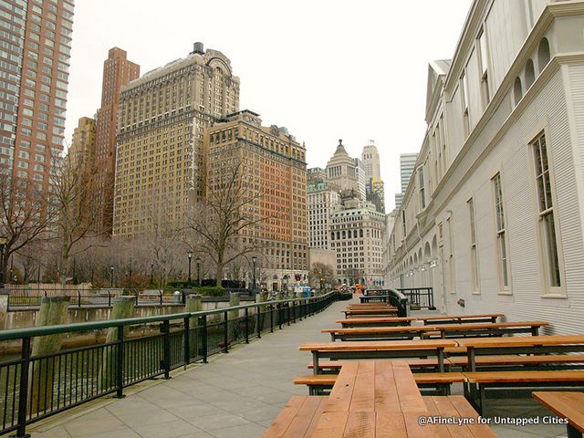 Looking back at the City from the end of Pier A