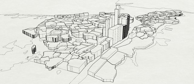 Constantine Valhouli-NYC Property Prices-Hand Drawn Map-002