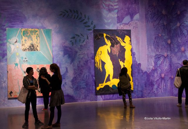 Ofili's "Ovid-Desire" and "Ovid-Acteaon" (2011-12)