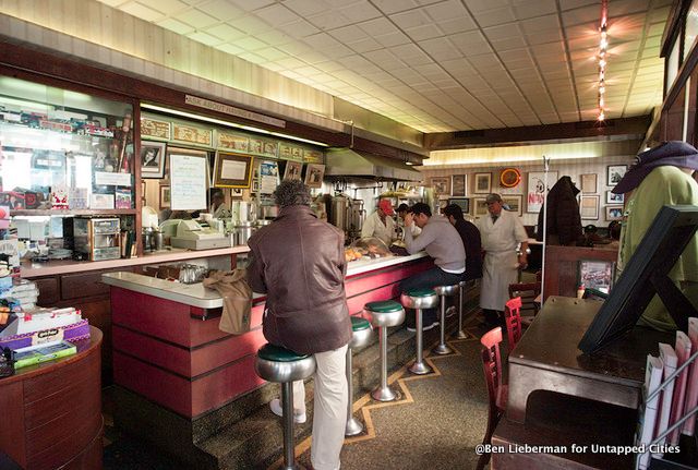 The vintage interior of Lexington