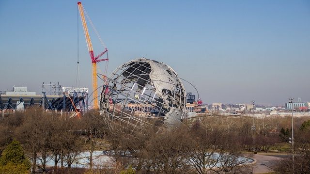 New YOrk State Pavilion-Abandoned Observation Towers-Flushing Meadows Corona Park-Queens-Robert Fein-NYC-001