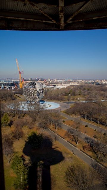 New YOrk State Pavilion-Abandoned Observation Towers-Flushing Meadows Corona Park-Queens-Robert Fein-NYC-008