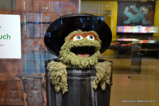 Sesame Street Exhibit NYPL oscar