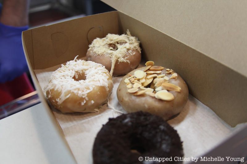 Donuts in a box