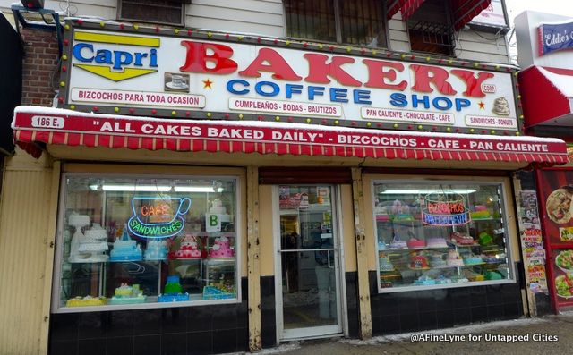 Capri Bakery located at 186 East 116th Street