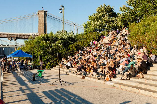 Books Beneath the Bridge in Brooklyn Bridge Park