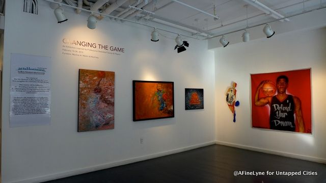 Changing the Game is the current exhibit at the Arts Horizons LeRoy Neiman Art Center in Harlem