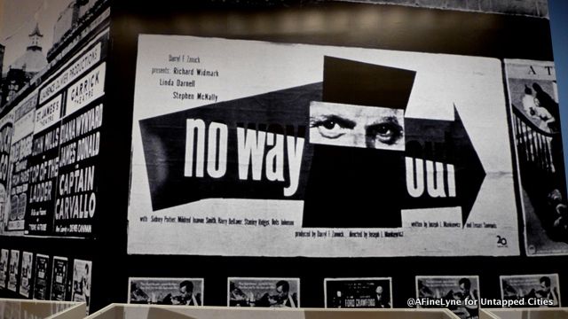 Designed for the c.1950 film 'No Way Out', 