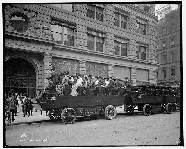 Fuller Building-Sightseeing NY-Flatiron Building-Vintage Photo-Madison Square Park-NYC-2