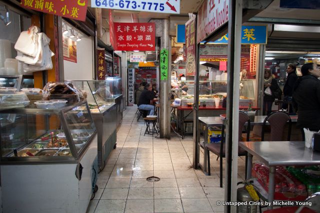 Golden Mall-Flushing-Hand Pulled Noodles-Xi An Famous Foods-Bizarre Weird Foods-NYC