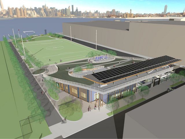 Rendering for Bushwick Inlet Park-Greenpoint-Williamsburg-Brooklyn-NYC