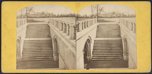 Staricase of Marble Arch-Central Park-Demolished-Lost-NYC