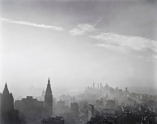 Todd Webb-Manhattan from Empire State-1946-NYC Street Photography-4