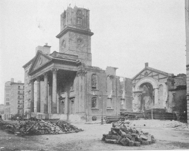 Saving Place-St John's Church-Demolition-NYC-Landmarks Law-50th Anniversary-Museum of CIty of New York Exhibition